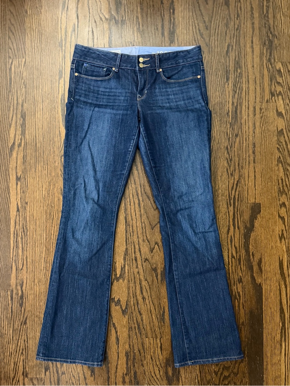 GAP Dark Blue Women's Bootcut Jeans - Classic Denim